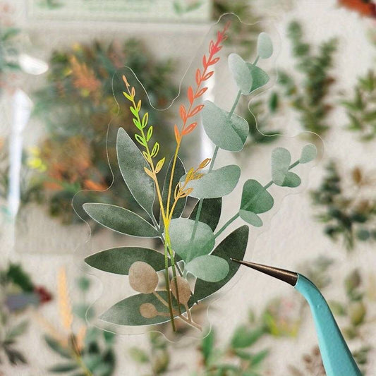 Green Hokkaido plant sticker